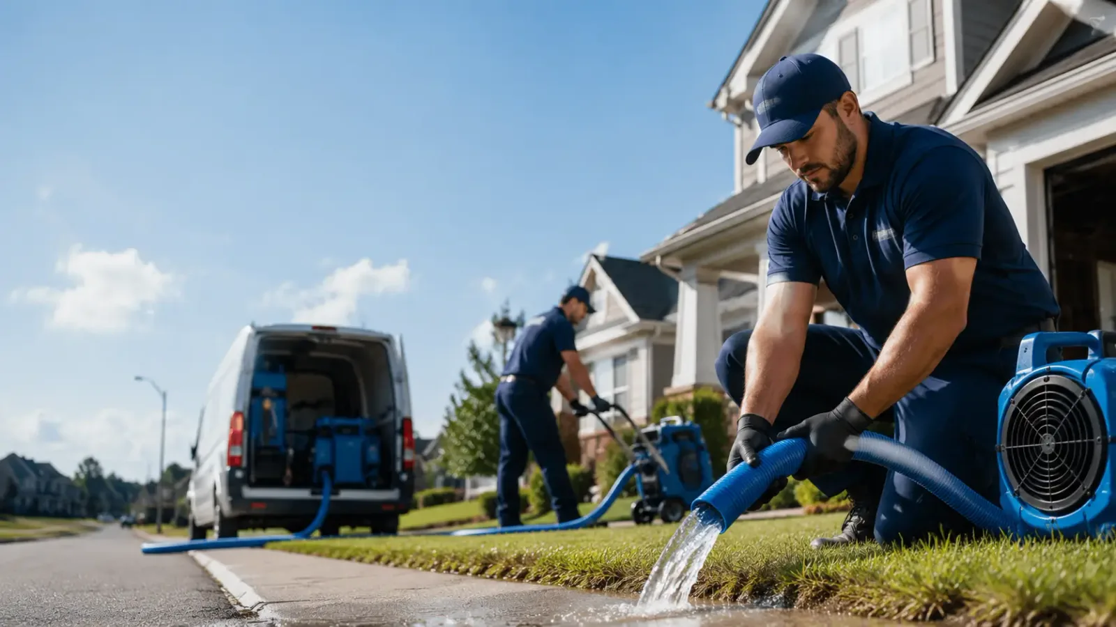 Flood Damage Restoration in Corona Del Mar, CA